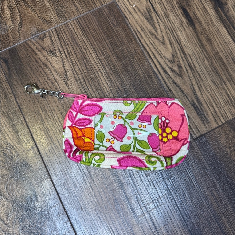 Vera Bradley Lilli Bell Clip Zip ID Pouch - Picture 2 of 2